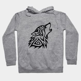 Wolf v3 Black Hoodie